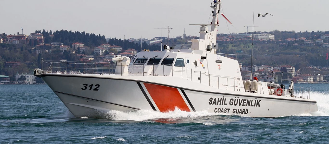 Τουρκική ακταιωρός πλέει ανενόχλητη μεταξύ Τήνου και Δήλου (βίντεο)